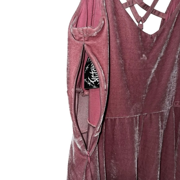 Killstar Pastel Pink Magica Skater Dress - Picture 6 of 9